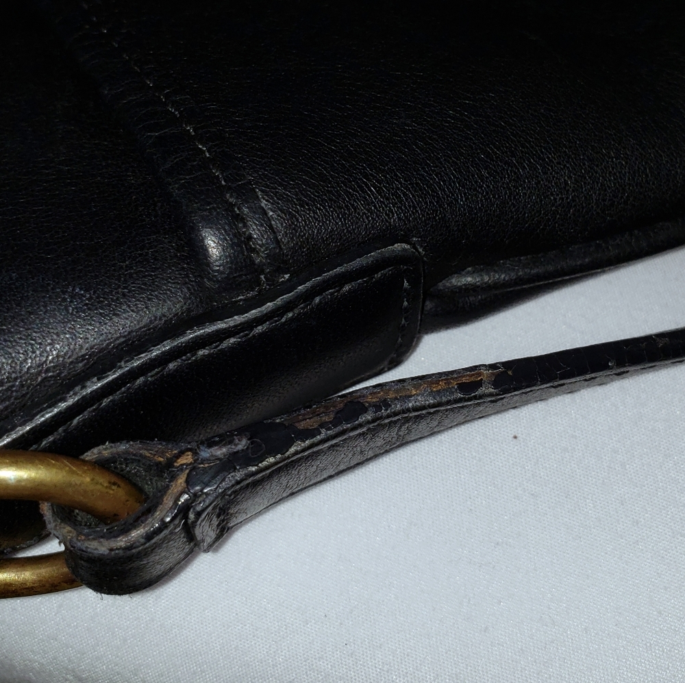 Coach vintage black crossbody purse - Picture 13 of 14